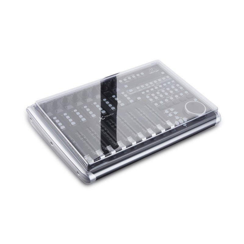 Decksaver cover for Behringer X-Touch producer controller, transparent protective cover for studio equipment.