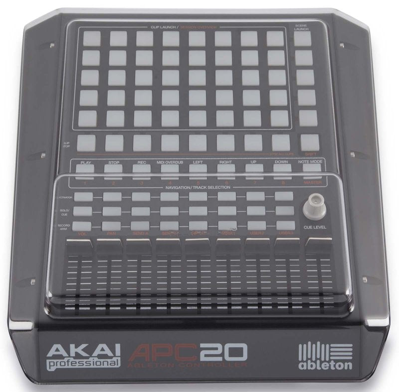 Decksaver LE Smoked/Clear Cover for Akai APC20 