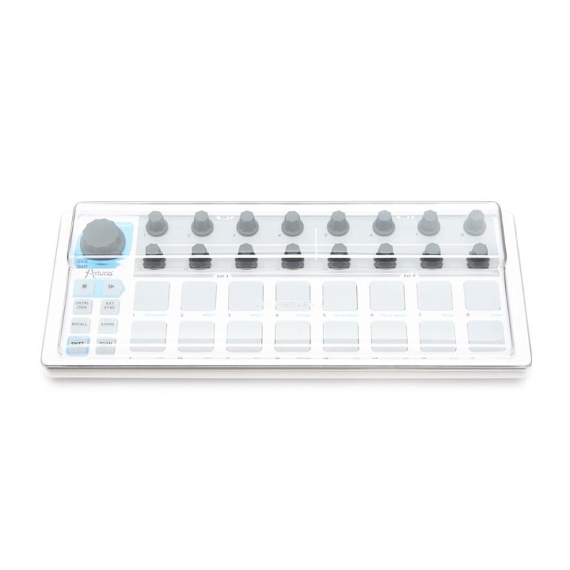 Decksaver LE Arturia Beatstep Cover for Beatstep Controller (Smoked/Clear) 