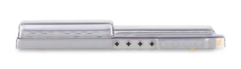 Decksaver Teenage Engineering Op-z synth cover, light edition, made of durable plastic, designed to protect the synthesizer from dust and damage.