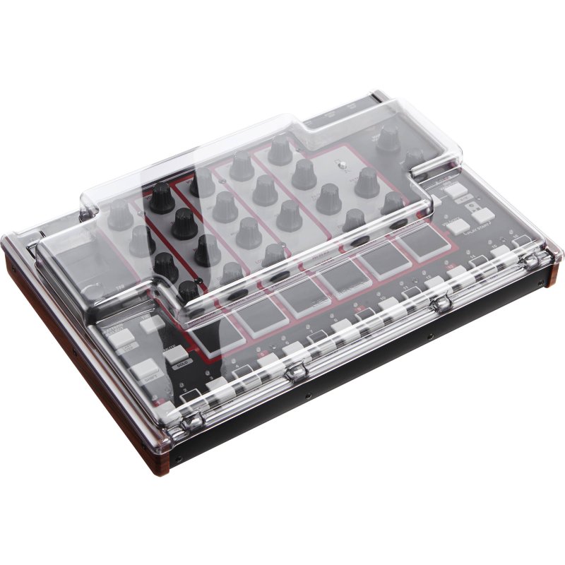 Decksaver Controller Cover for Akai Rhythm Wolf Drum Machine (Smoked/Clear) 