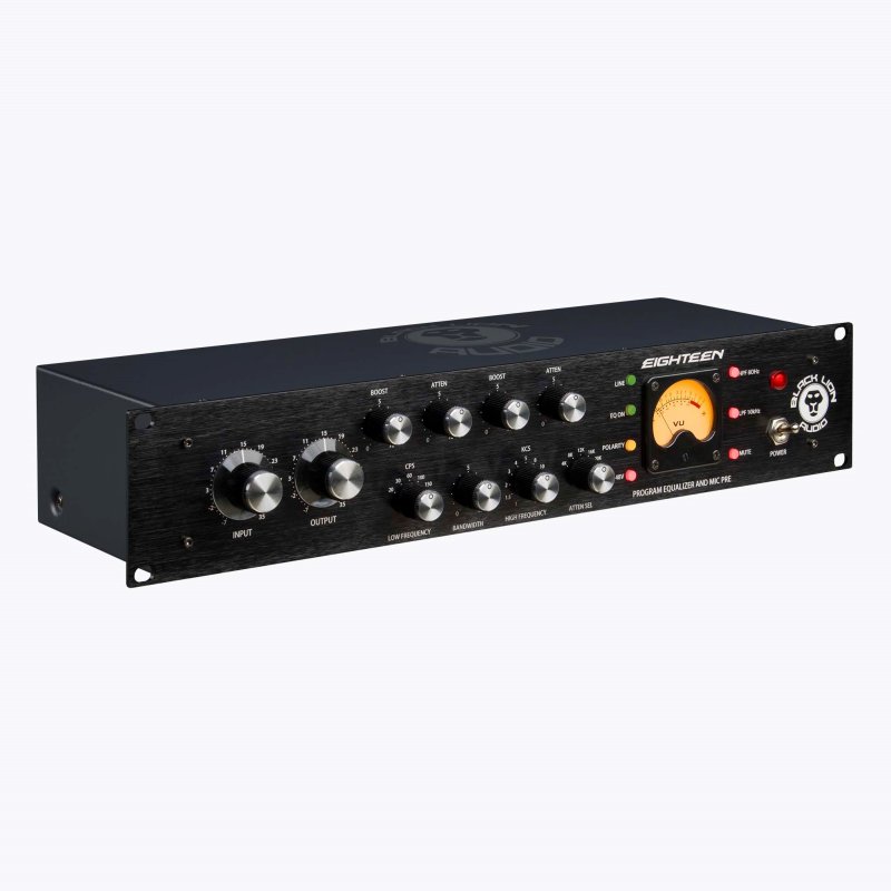 Black Lion Audio Eighteen 1-Channel Channel Strip with Input / Output CineMag Transformers