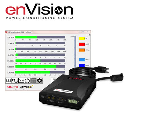 SurgeX EV12015-IC 120V/15A Diagnostic Power Conditioning System with Scope Meter
