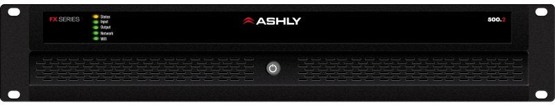 Ashly FX-500.2 FX Series 1000W 2 Channel 2RU Compact Class D Multi Mode Power Amplifier