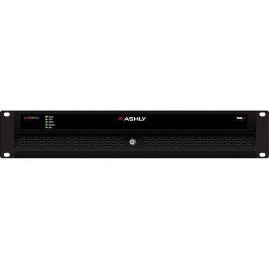 Ashly FX-750.4 Multipurpose 2 RU Installation Network Amplifier with DSP