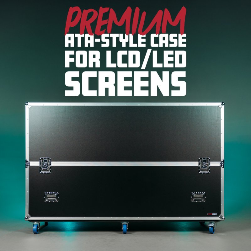 Gator G-EXPO-LED-6065 EXPO Series ATA Case for 60”-65″ LCD/LED Screens