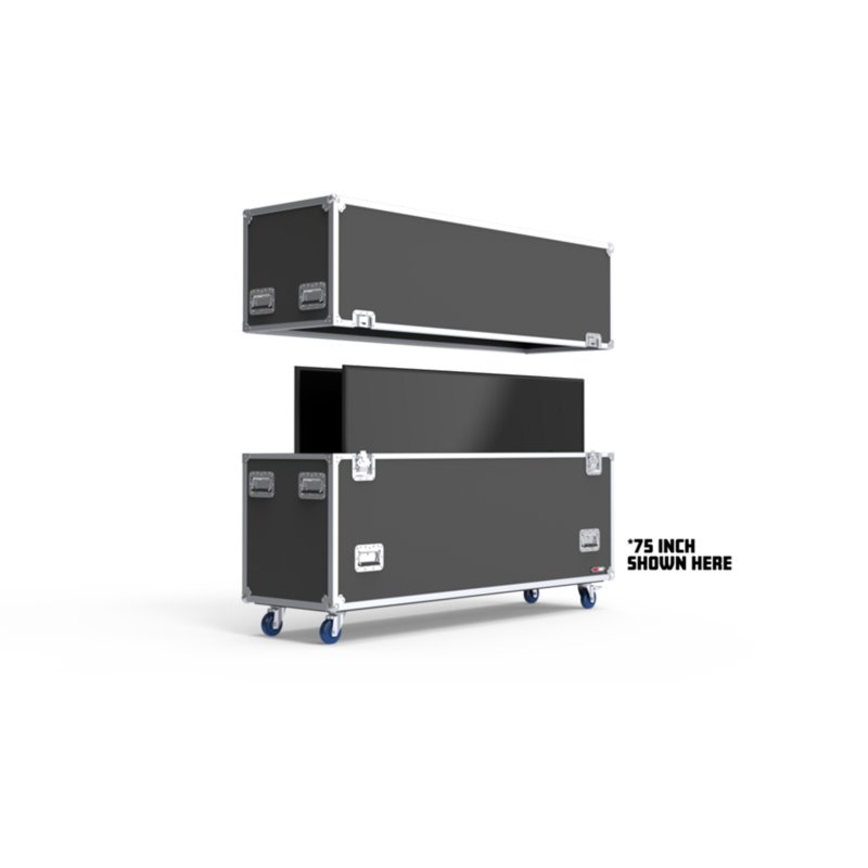 Gator G-EXPO-LED-8086X2 EXPO Series ATA-Style Case for Two 80″-86″LED/LCD Screens 