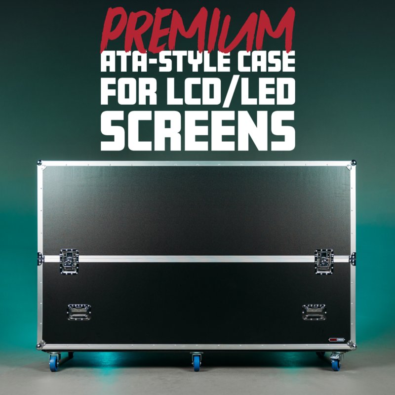 Gator G-EXPO-LED-8086 EXPO Series ATA-Style Case for 80″-86″ Class Screens 