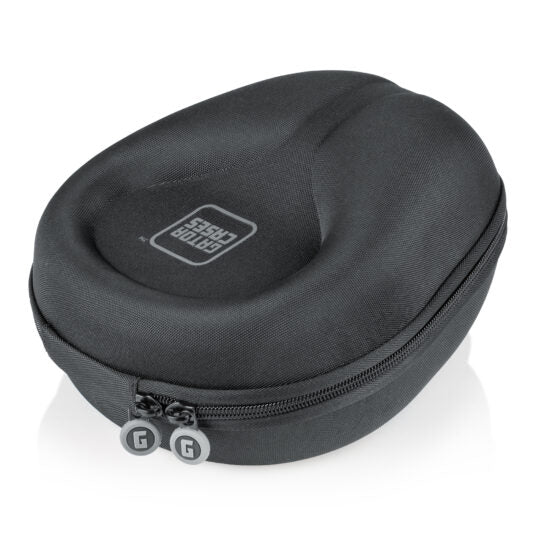 Gator G Headphone Case Molded Case For Folding & Non-Folding Headphones, Black 