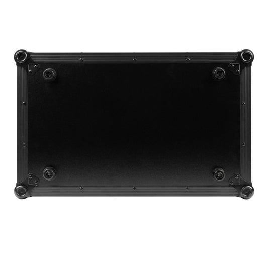 Gator G-ONYXUD-FLX4 ONYX Flight Case with Upper Deck for Pioneer DJ DDJ-FLX4 DJ Controller, Black on Black