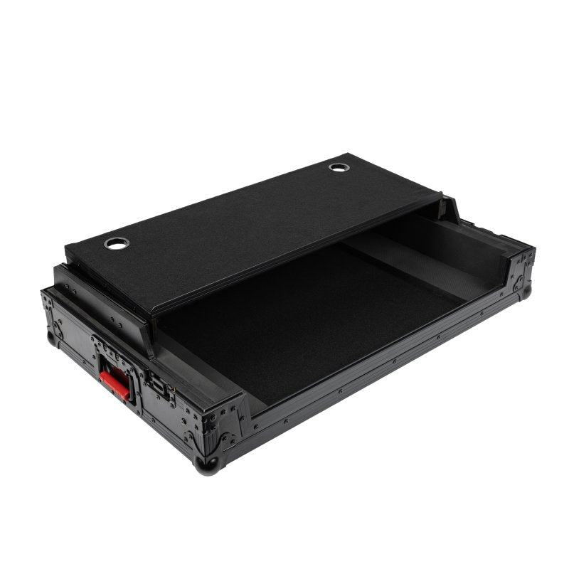 Gator G Onyxud Ranesysone ONYX Flight Case with Upper Deck for Rane System One DJ Controller, Black on Black