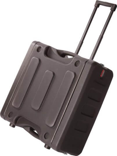 Gator G-PROR-8U-19 8U, 19" Deep Molded Audio Rack W/ Wheels 