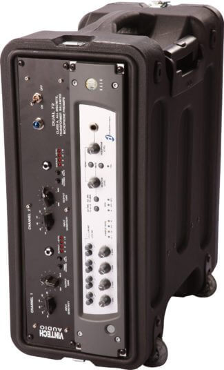 Gator G-PROR-8U-19 8U, 19" Deep Molded Audio Rack W/ Wheels 