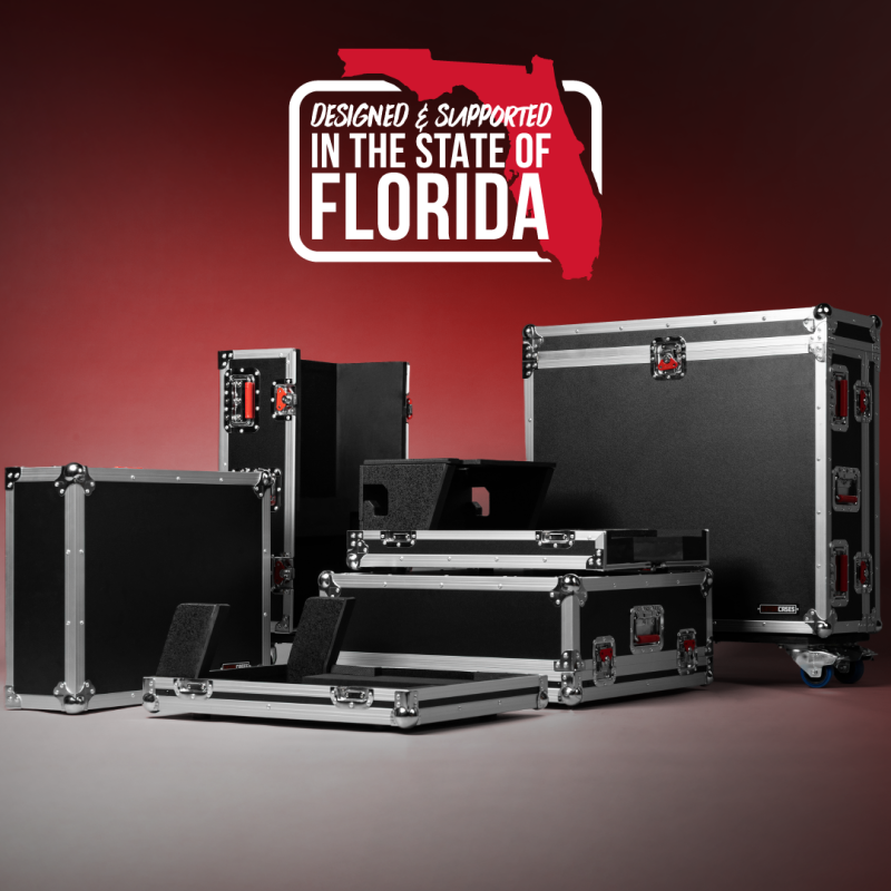 Gator G-TOURQU6 GTOUR Series ATA-Style Road Case with Doghouse for A&H Qu-6 or Qu-6D Mixer 