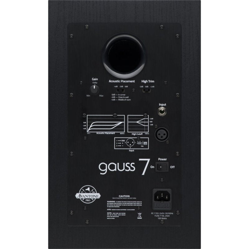 Avantone Pro GAUSS-7 Active Studio Reference Monitors, Pair