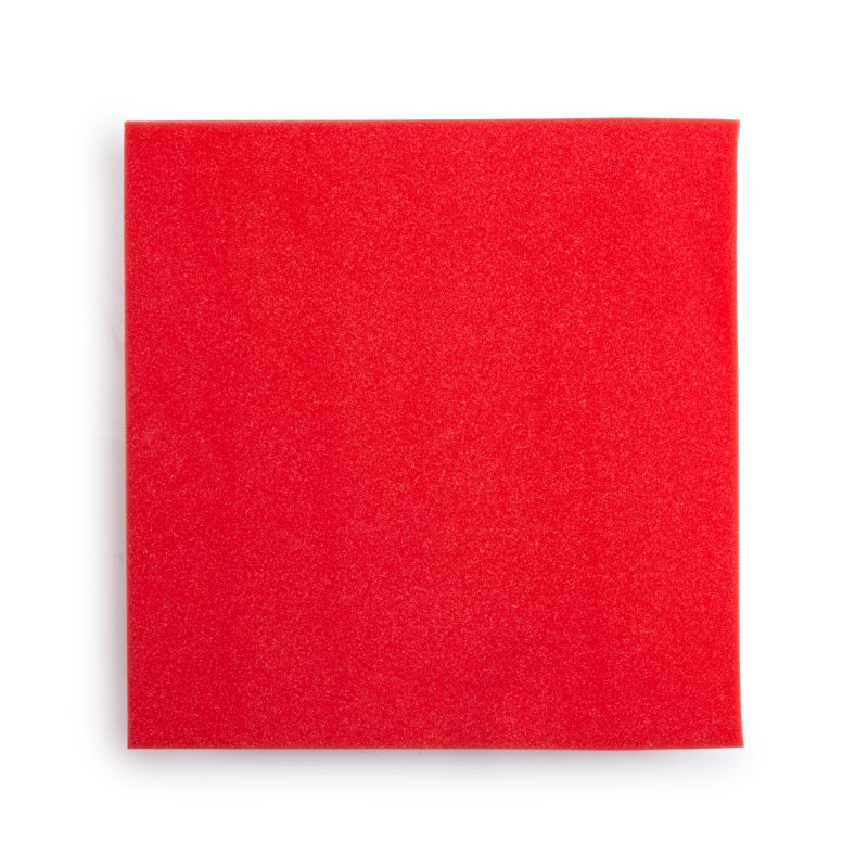 Gator GFW-ACPNL1212PRED-8PK 8 Pack of Red 12" x 12" Acoustic Pyramid Panel