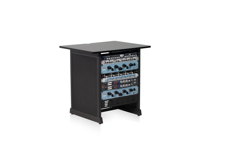 Gator Gfw Desk Rk Content Furniture 12U Rack, Black 