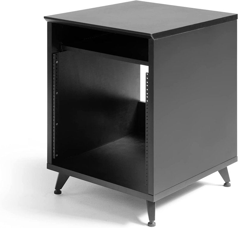 Gator Gfw Elitedeskrk Blk Elite Series Furniture Desk 10U Rack, Black 