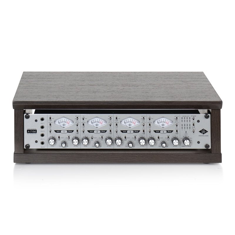 Gator GFW-ELITERK-2U-BRN Elite Series Furniture Desktop 2U Studio Rack, Brown 