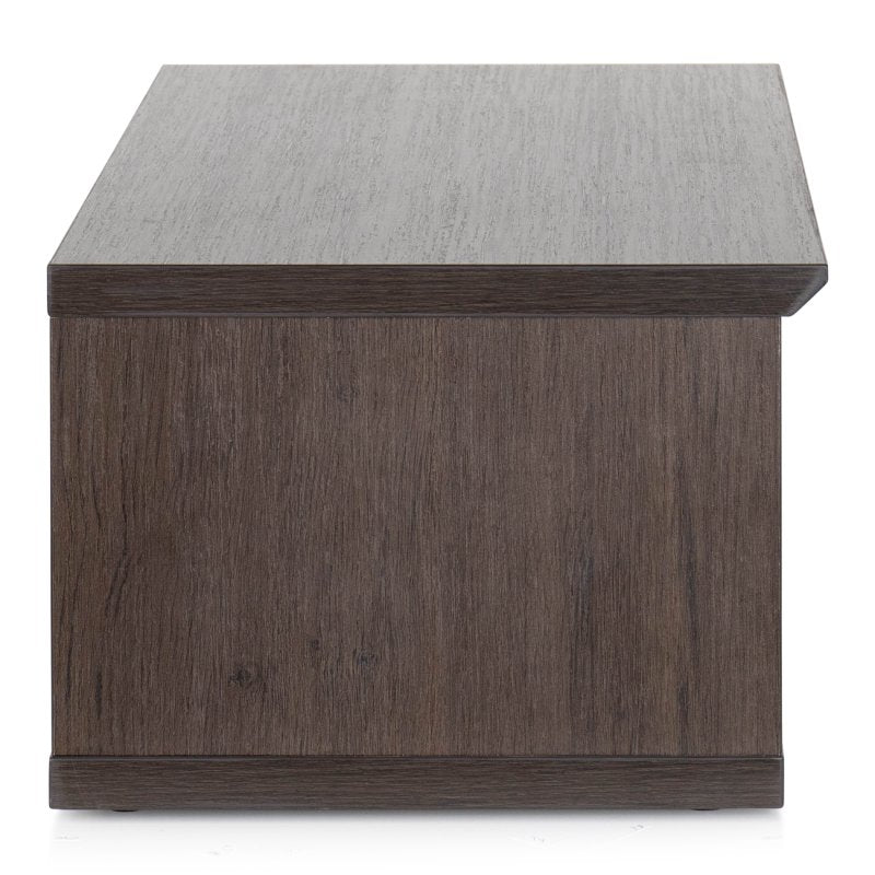 Gator GFW-ELITERK-4U-BRN Elite Series Furniture Desktop 4U Studio Rack, Brown