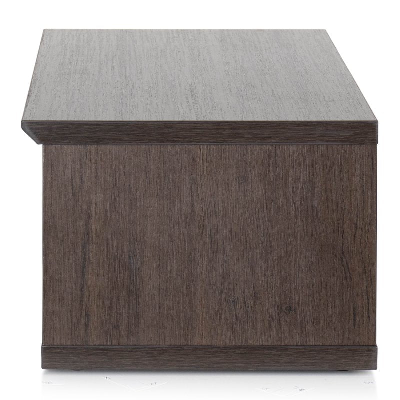 Gator GFW-ELITERK-4U-BRN Elite Series Furniture Desktop 4U Studio Rack, Brown 