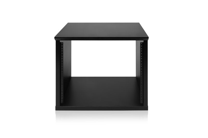 Gator GFW-ELITERK-8U-BLK Elite Series Furniture Desktop 8U Studio Rack, Black 
