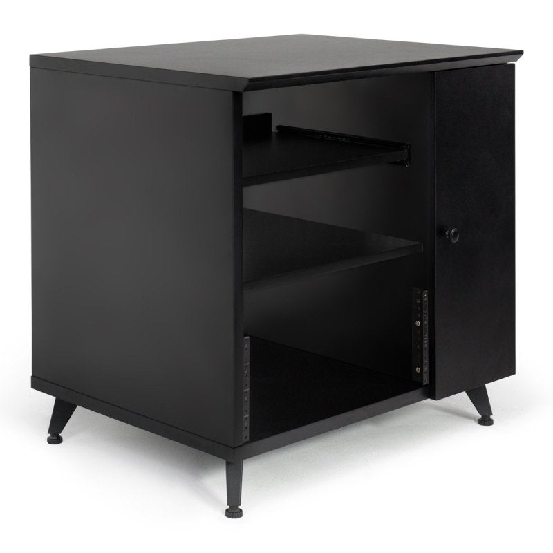 Gator Gfw Elitesidecar Blk Elite Series Sidecar Rack Cabinet With Shelf, Brown 