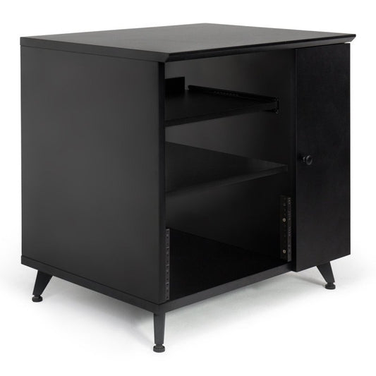 Gator Gfw Elitesidecar Blk Elite Series Sidecar Rack Cabinet With Shelf, Brown