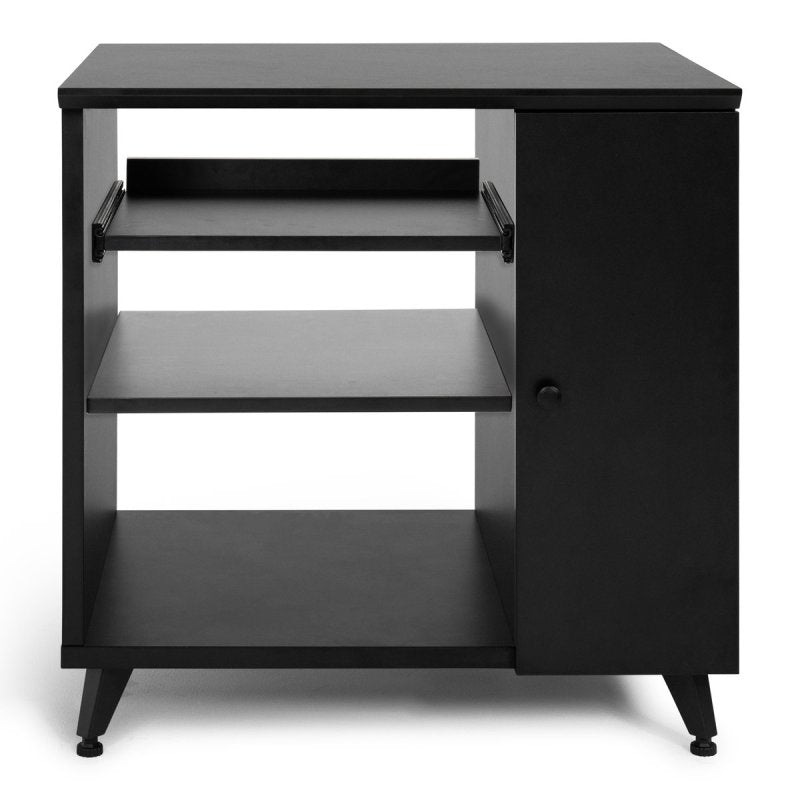 Gator Gfw Elitesidecar Blk Elite Series Sidecar Rack Cabinet With Shelf, Brown