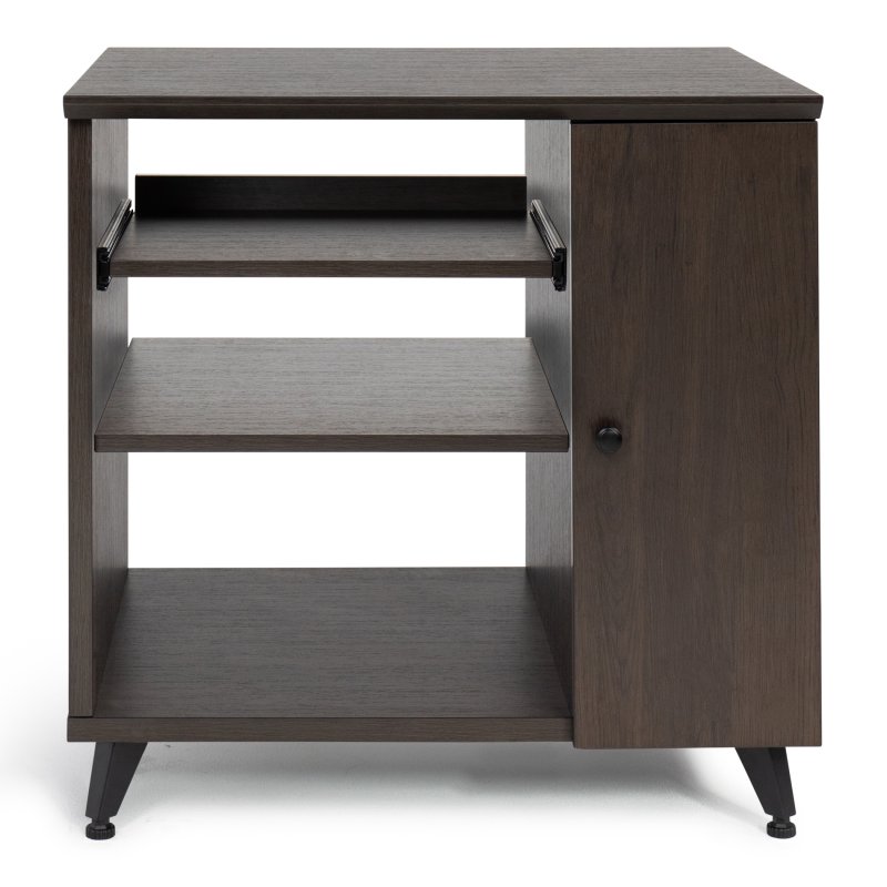 Gator Gfw Elitesidecar Brn Elite Series Sidecar Rack Cabinet With Shelf, Brown 
