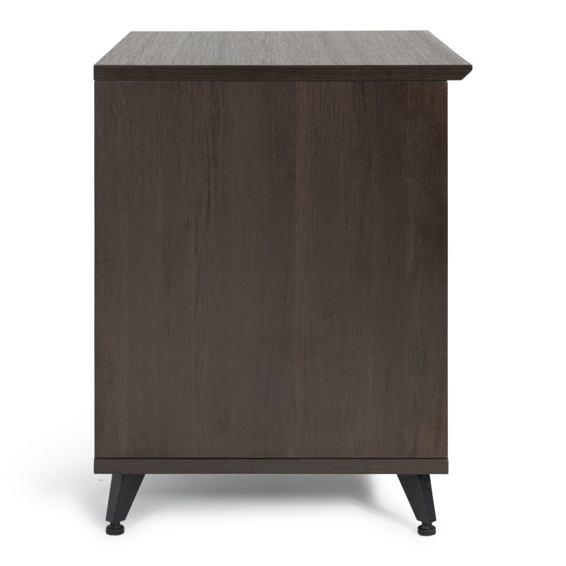 Gator Gfw Elitesidecar Brn Elite Series Sidecar Rack Cabinet With Shelf, Brown