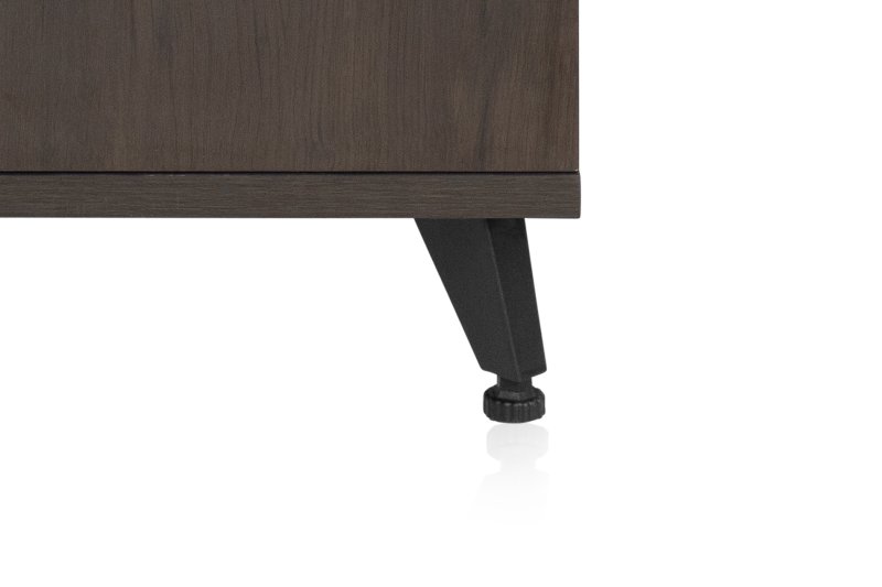 Gator Gfw Elitesidecar Brn Elite Series Sidecar Rack Cabinet With Shelf, Brown