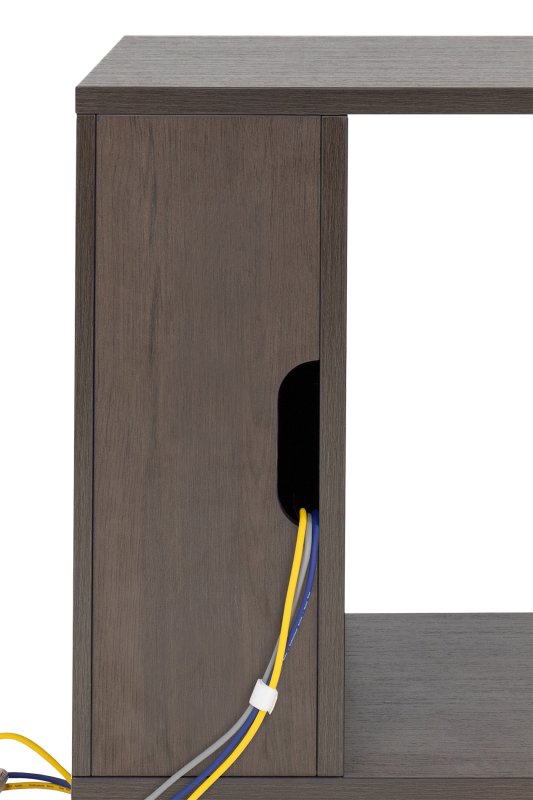 Gator Gfw Elitesidecar Brn Elite Series Sidecar Rack Cabinet With Shelf, Brown