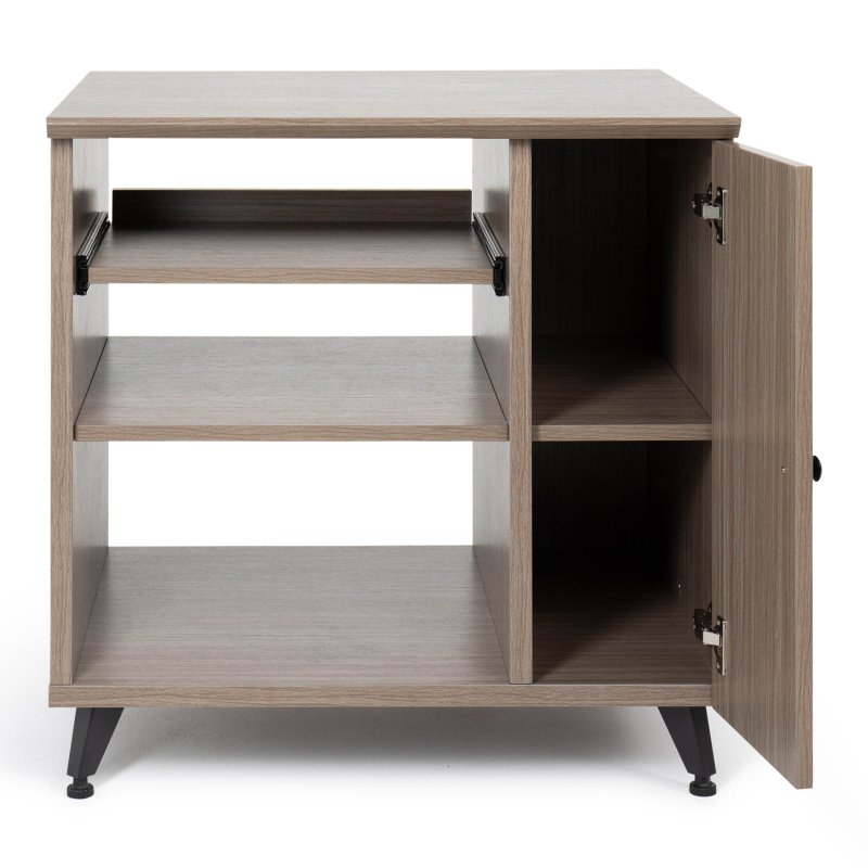 Gator Gfw Elitesidecar Gry Elite Series Sidecar Rack Cabinet With Shelf, Grey 