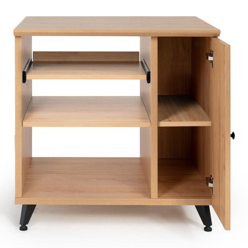 Gator Gfw Elitesidecar Mpl Elite Series Sidecar Rack Cabinet With Shelf, Maple 