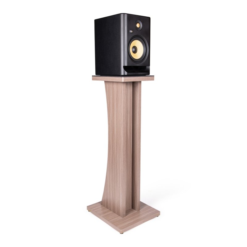 Gator Gfw Elitespkstmn Gry Elite Series Studio Monitor Stand, Grey (Single)