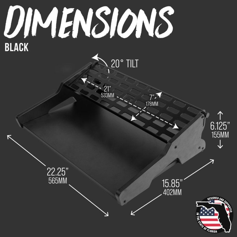 Gator GFW-ELTSYNTHOASIS32-BLK Frameworks Elite Series Synth Oasis for 32-Key MIDI Controllers, Black