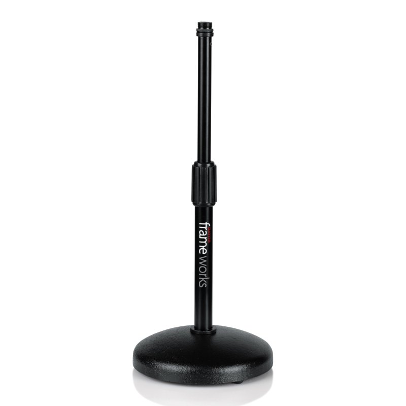 Gator GFW-MIC-0501 Round Base Desktop Mic Stand 