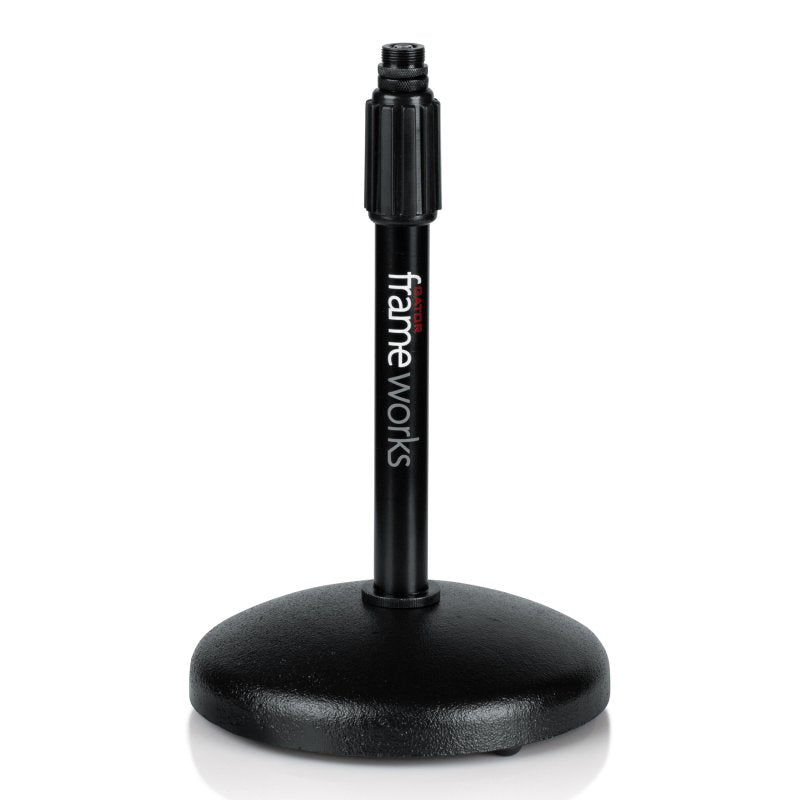 Gator GFW-MIC-0501 Round Base Desktop Mic Stand 