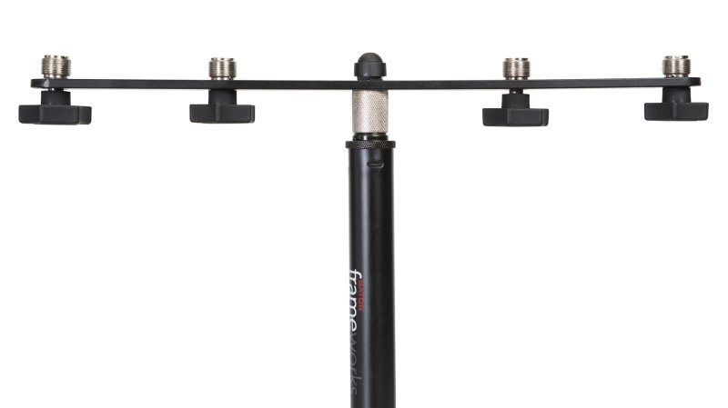 Gator GFW-MIC-1TO4 Frameworks 1-To-4 Mic Mount Bar 