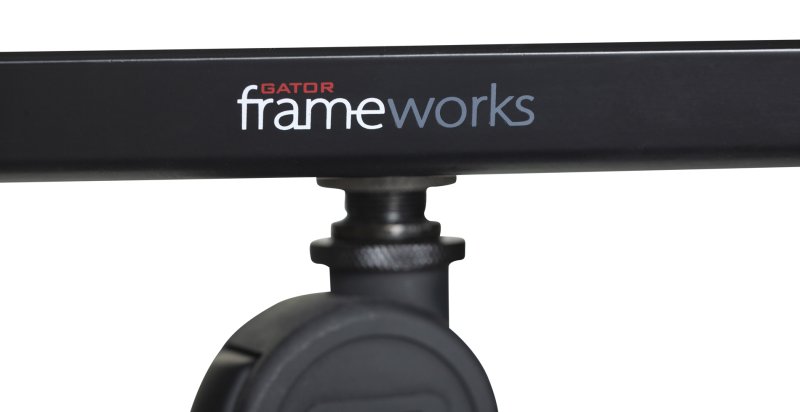 Gator GFW-MIC-4TRAY Multi Mic Holder Ð Four Mics
