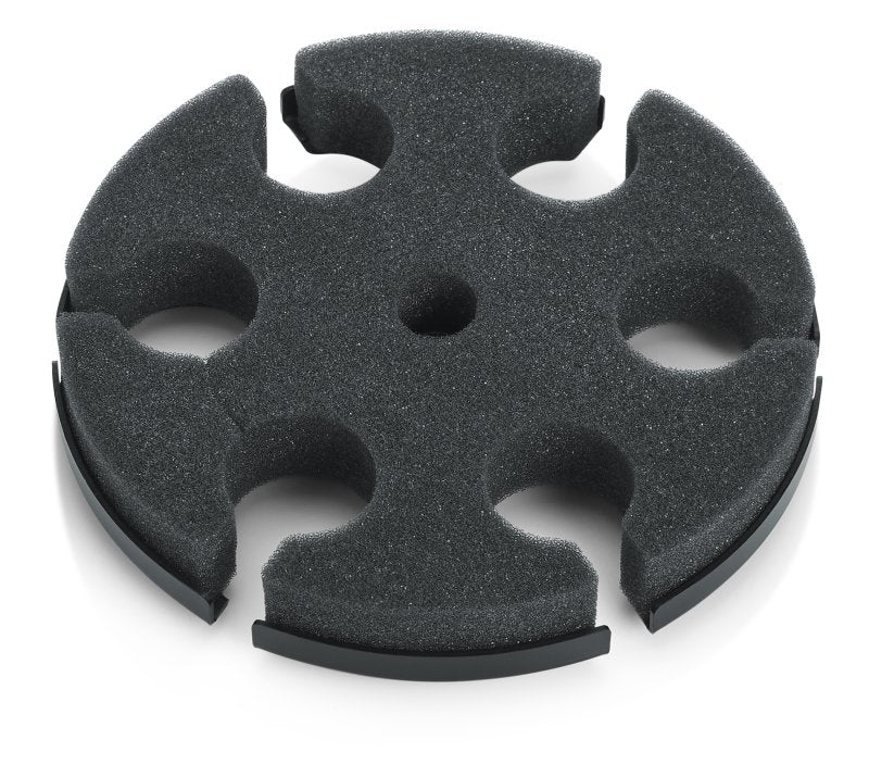 Gator GFW-MIC-6TRAY Multi Microphone Tray Holds 6 Microphones 
