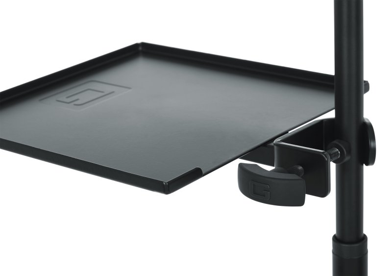 Gator GFW-SHELF0909 9" x 9" Clamp-On Microphone Accessory Shelf 