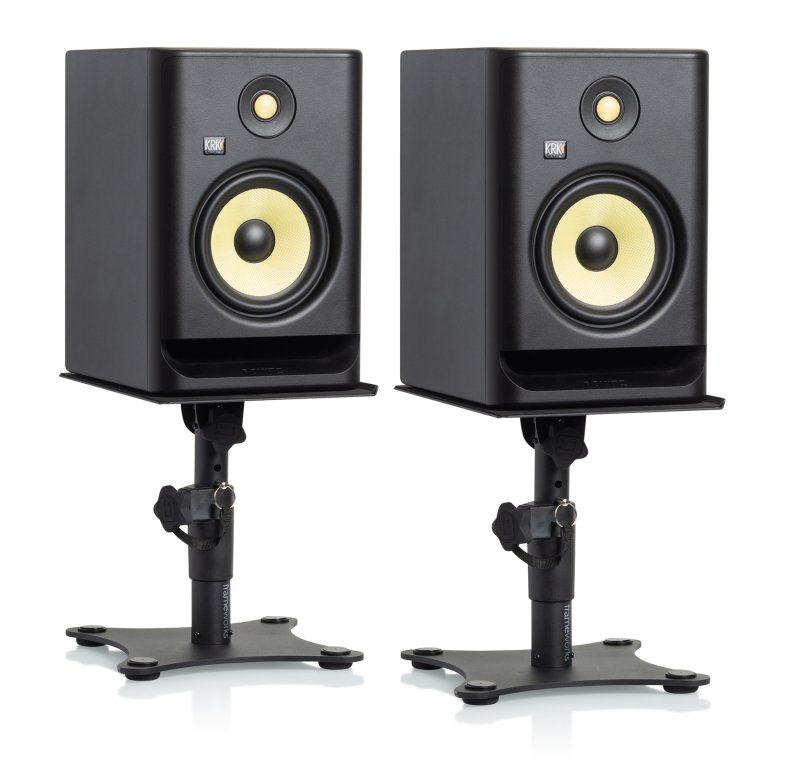 Gator Gfw Spk Stmndsk Frameworks Desktop Studio Monitor Stand (Pair) 