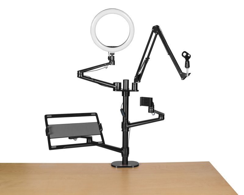 Gator Gfw Streamstand Content Creation Desk Mount Stand 