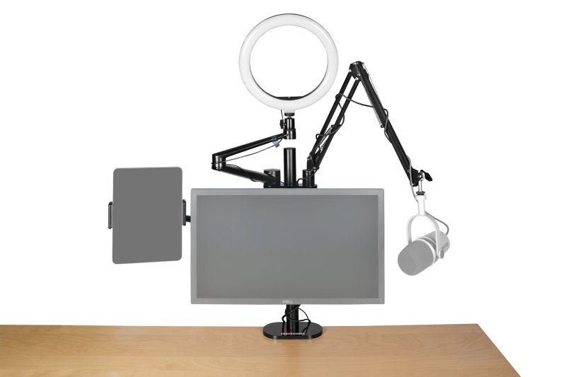 Gator Gfw Streamstand Content Creation Desk Mount Stand 