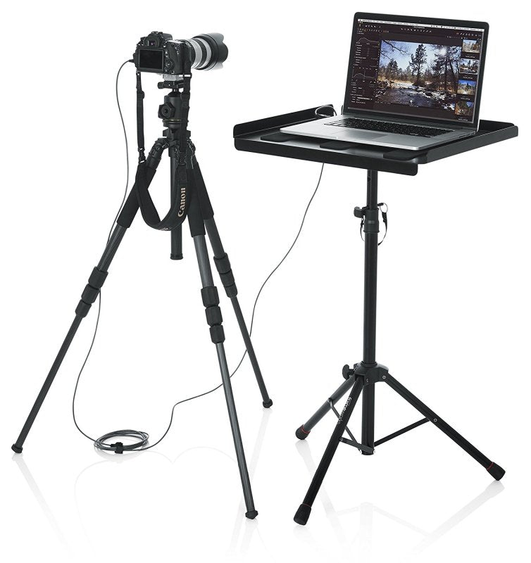 Gator GFW-UTL-MEDIATRAY1 DJ Gear Stand 