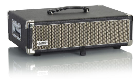 Gator GR-RETRORACK-2BK Vintage Amp Vibe Rack Case 2U, Black