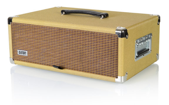Gator GR-RETRORACK-3TW Vintage Amp Vibe Rack Case 3U, Tweed