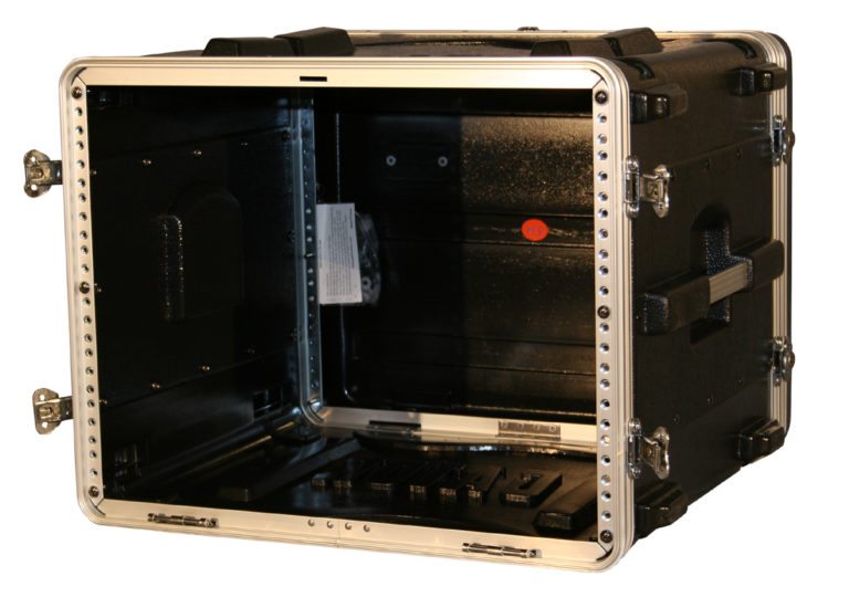 Gator GR8L 8U Audio Rack 19inch Deep Standard Molded Rack Case 